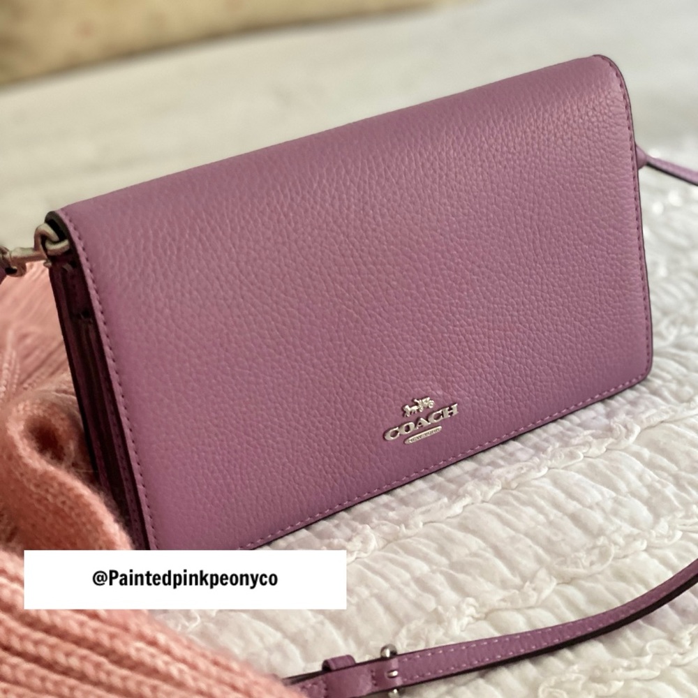 🆕 COACH | Violet Orchid Purple Purse Crossbody